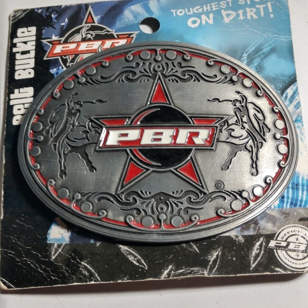 NEW !!!   PBR (professional Bull Riders) belt buckle PBR official merchandise